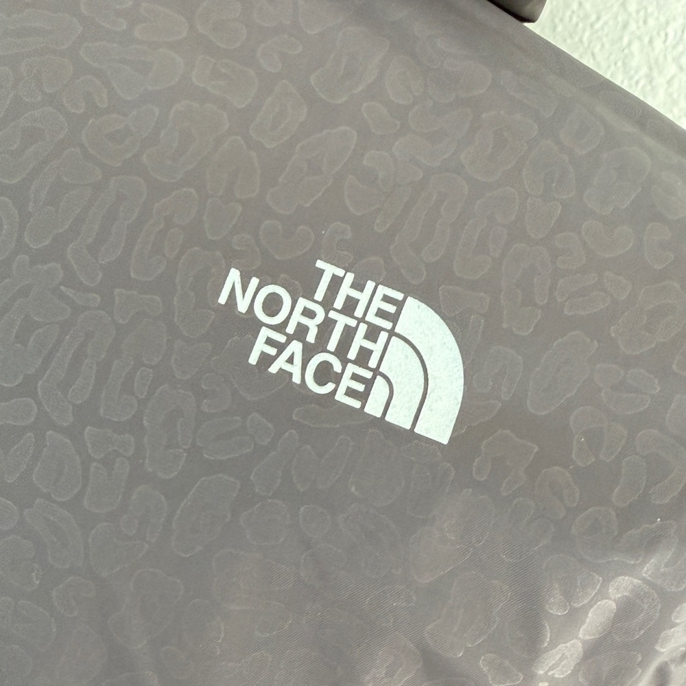 The North Face Antora Dryvent Hooded Jacket Gray/Pink kids Sz 10/12 Waterproof - Picture 8 of 13